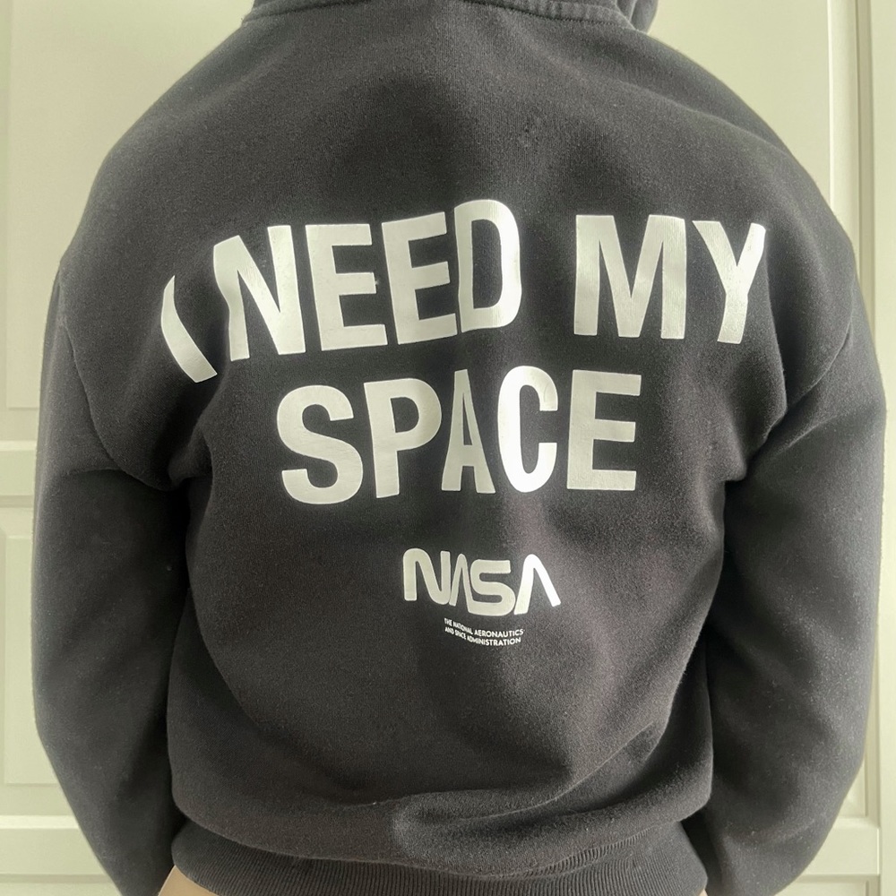 “I NEED MY SPACE” NASA hoodie